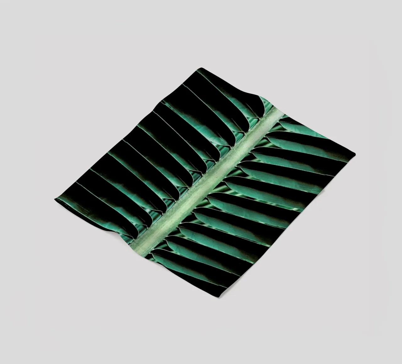 Palm Edges coperta in pile da Flora & Fauna