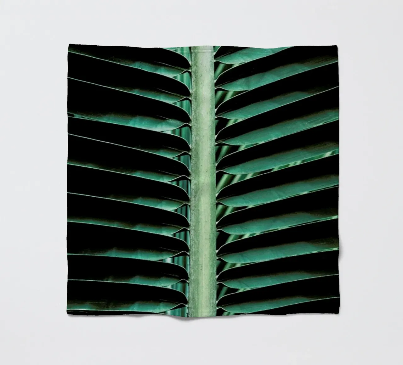 Palm Edges coperta in pile da Flora & Fauna