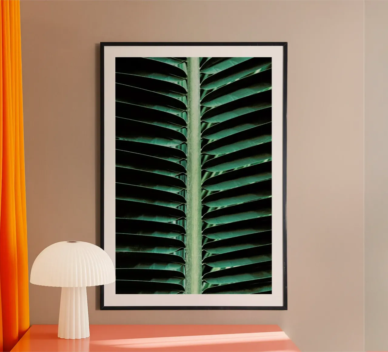Palm Edges poster da Flora & Fauna