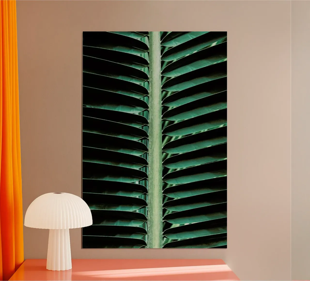 Palm Edges poster da Flora & Fauna