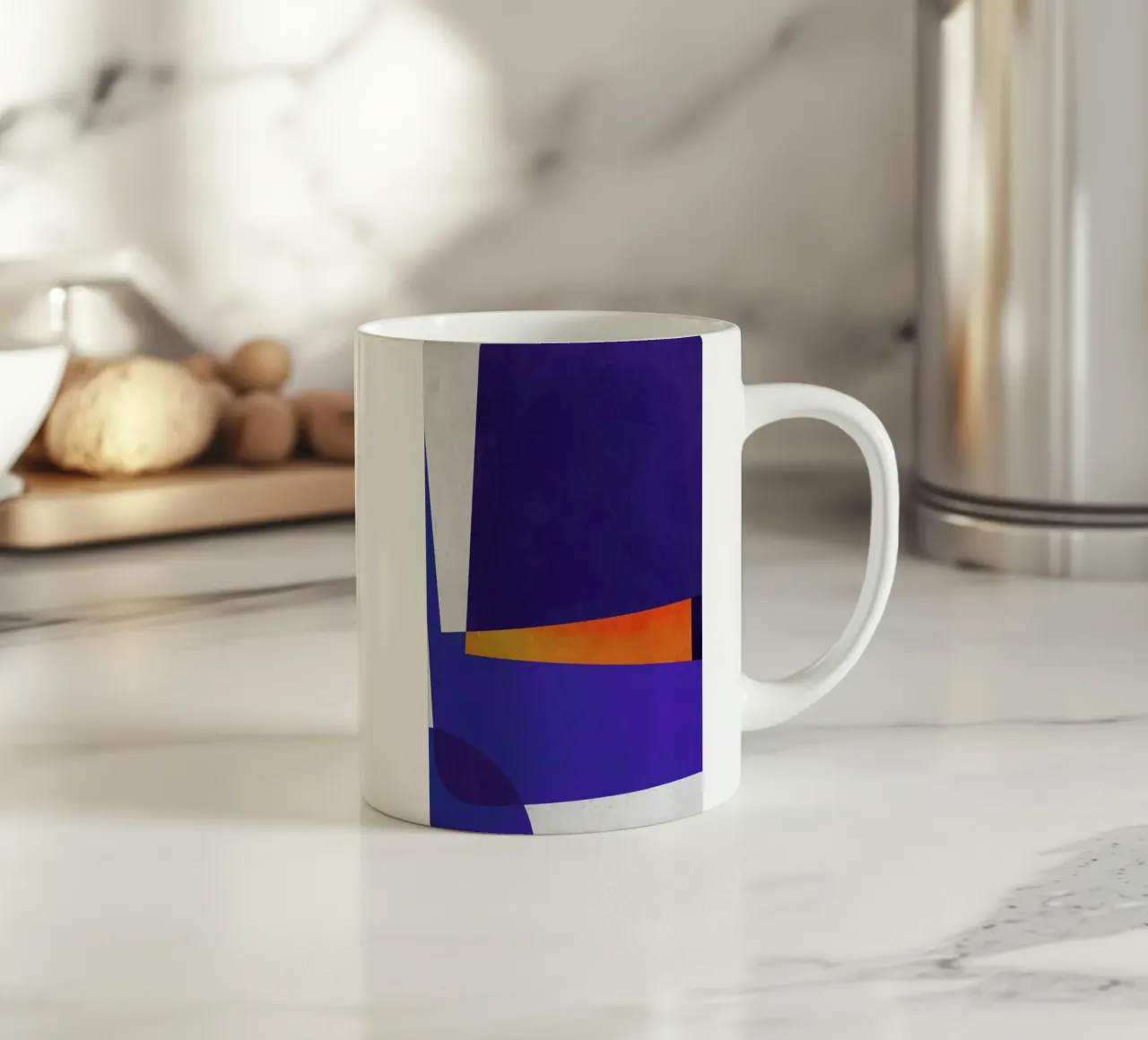 When In Blue 2 tazza in ceramica da LeDieg