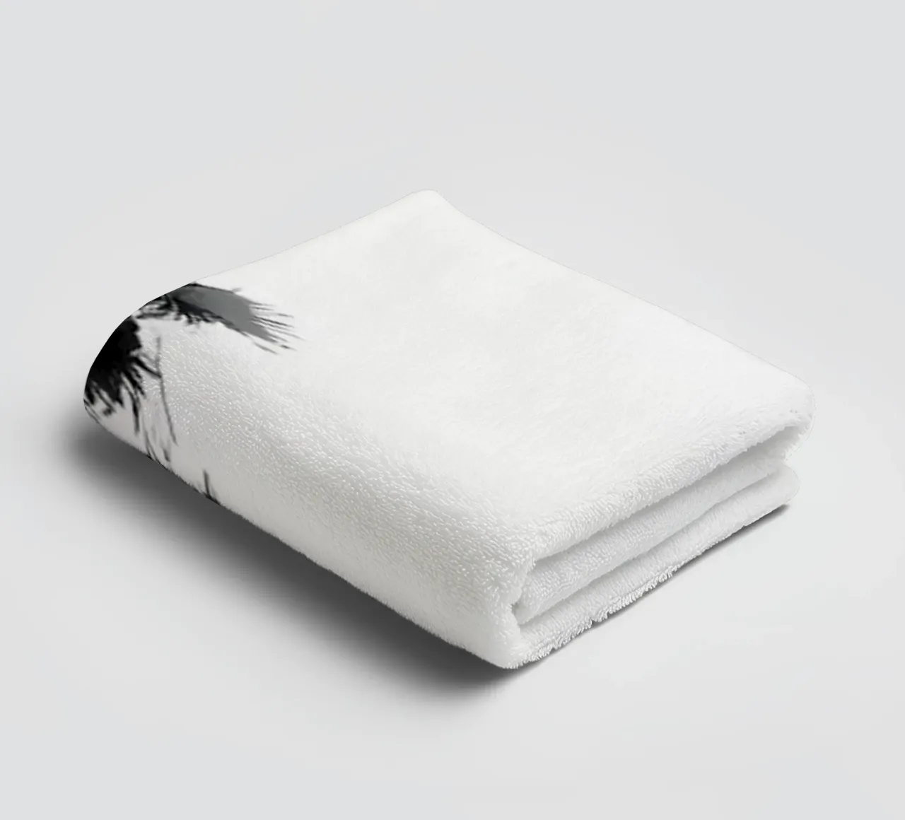 Beach Palm Trees towel by Matthew Katz