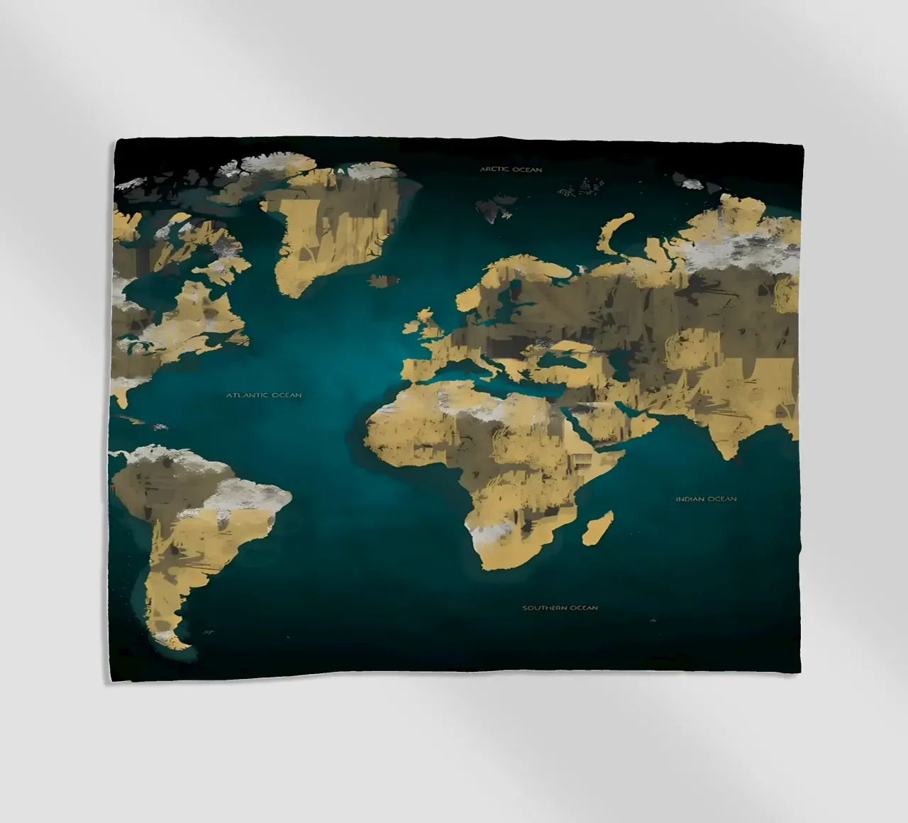 mappa del mondo 1 telo mare da Aiden Garcia