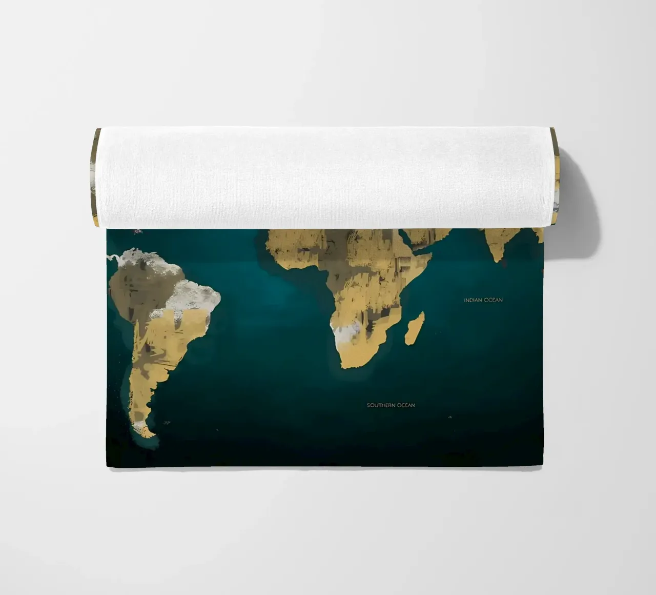 mappa del mondo 1 telo mare da Aiden Garcia