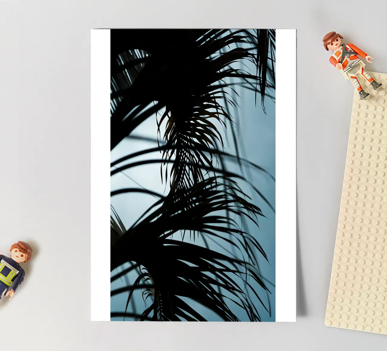 Palm tree leaves 1 sticker sheet by Matthew Katz