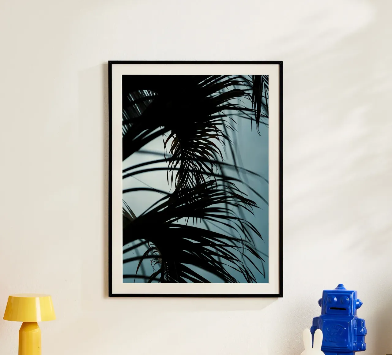 Palm tree leaves 1 hahnemühle by Matthew Katz