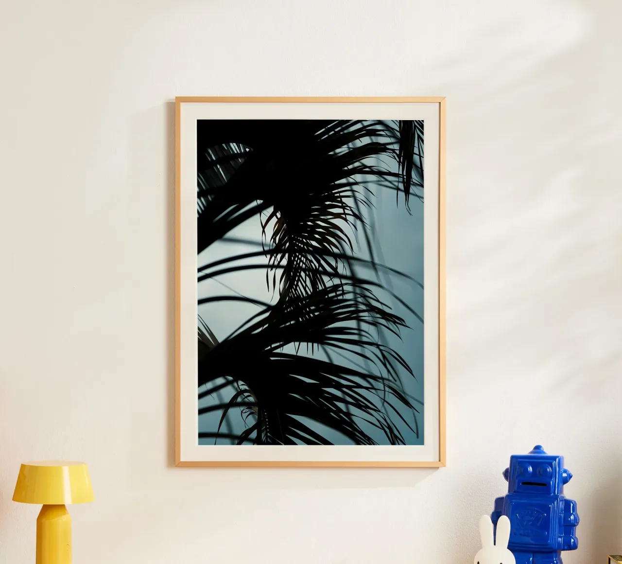 Palm tree leaves 1 hahnemühle by Matthew Katz