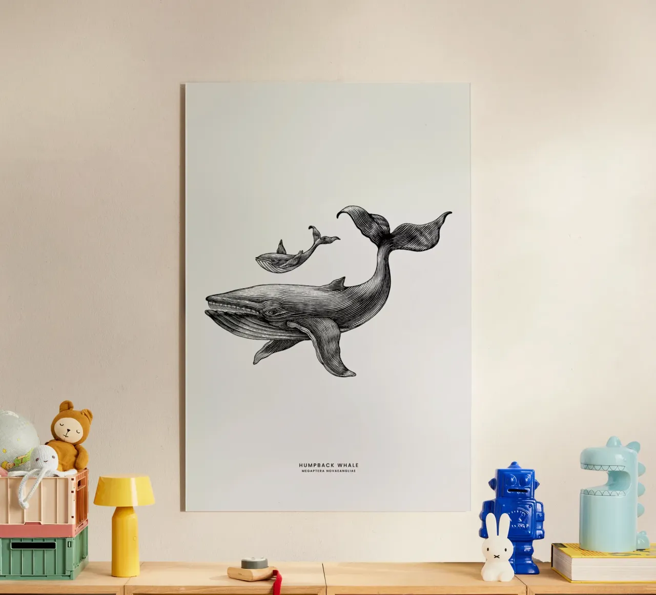 Humpback Whale plexiglass da Flora & Fauna