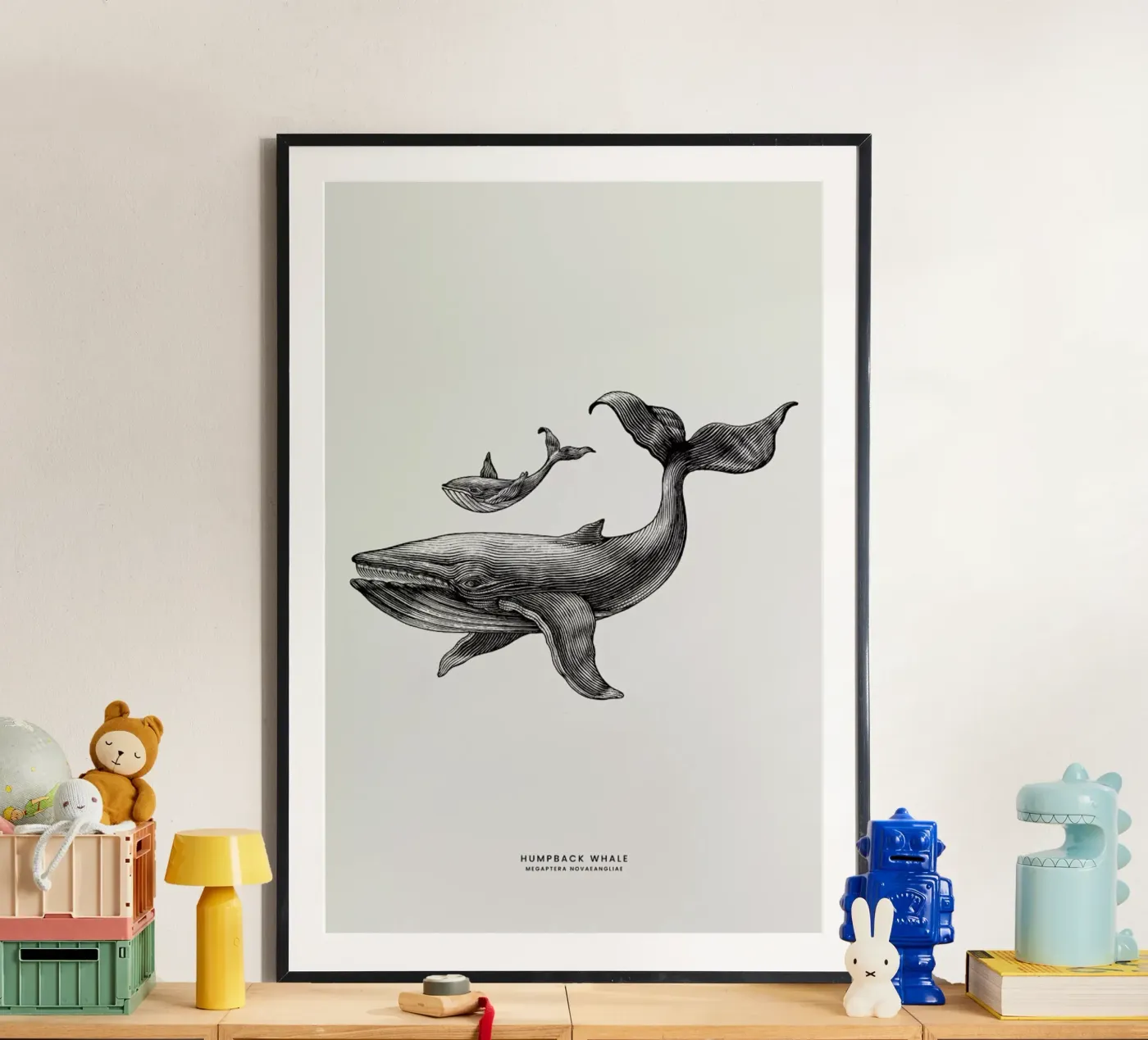 Humpback Whale poster da Flora & Fauna