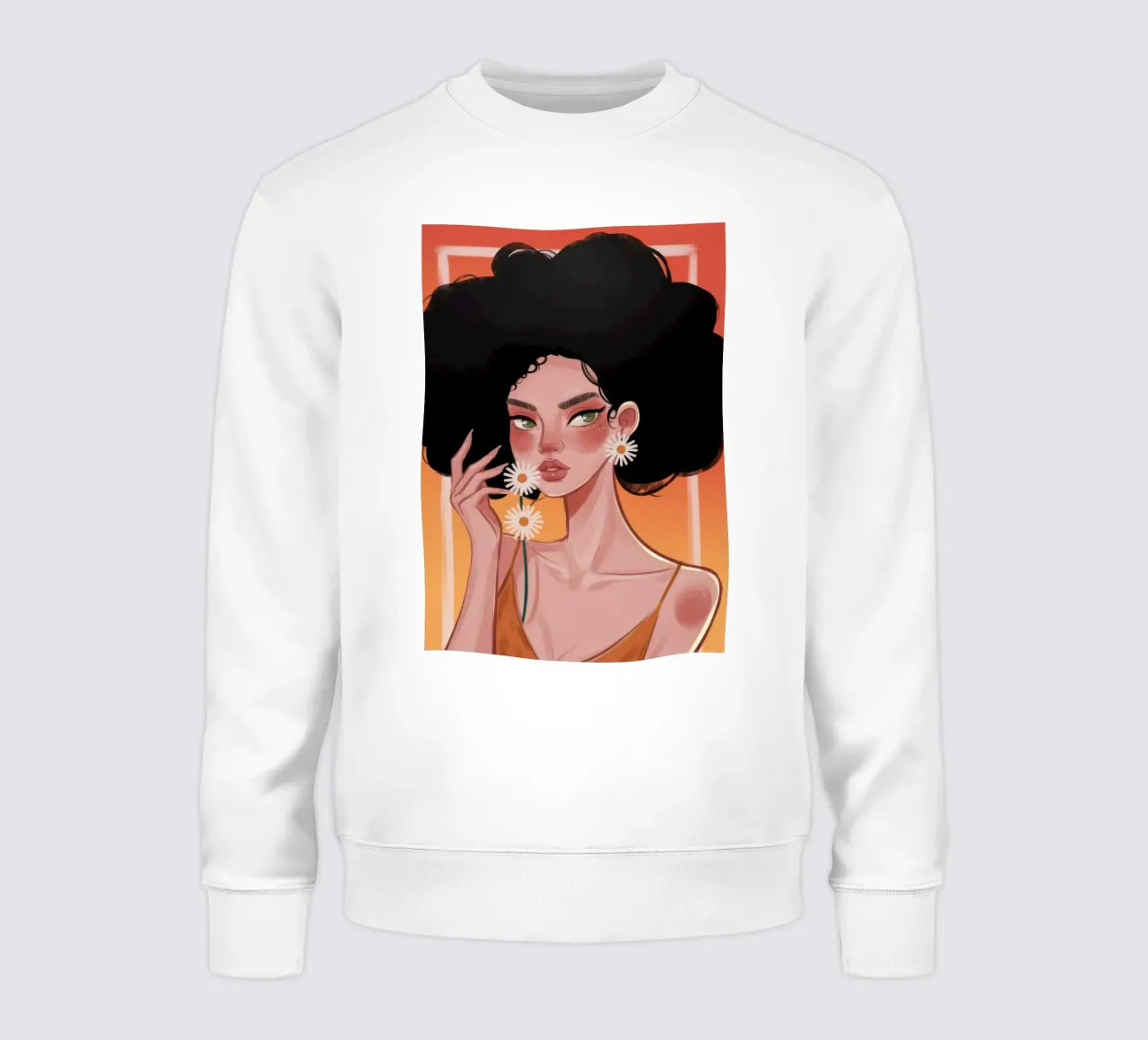 Eleganza afro radiosa felpa da Lumina Vision
