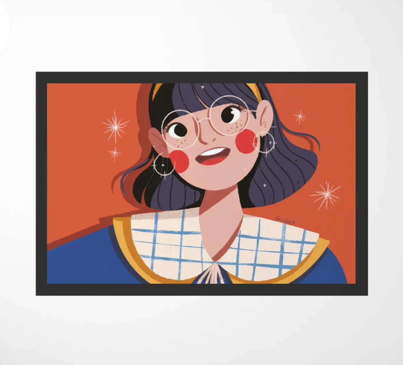 Fascino retrò chic zerbino da Lumina Vision