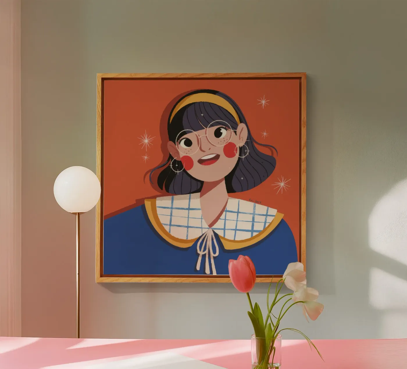 Retro Chic Charm plexiglass da Lumina Vision