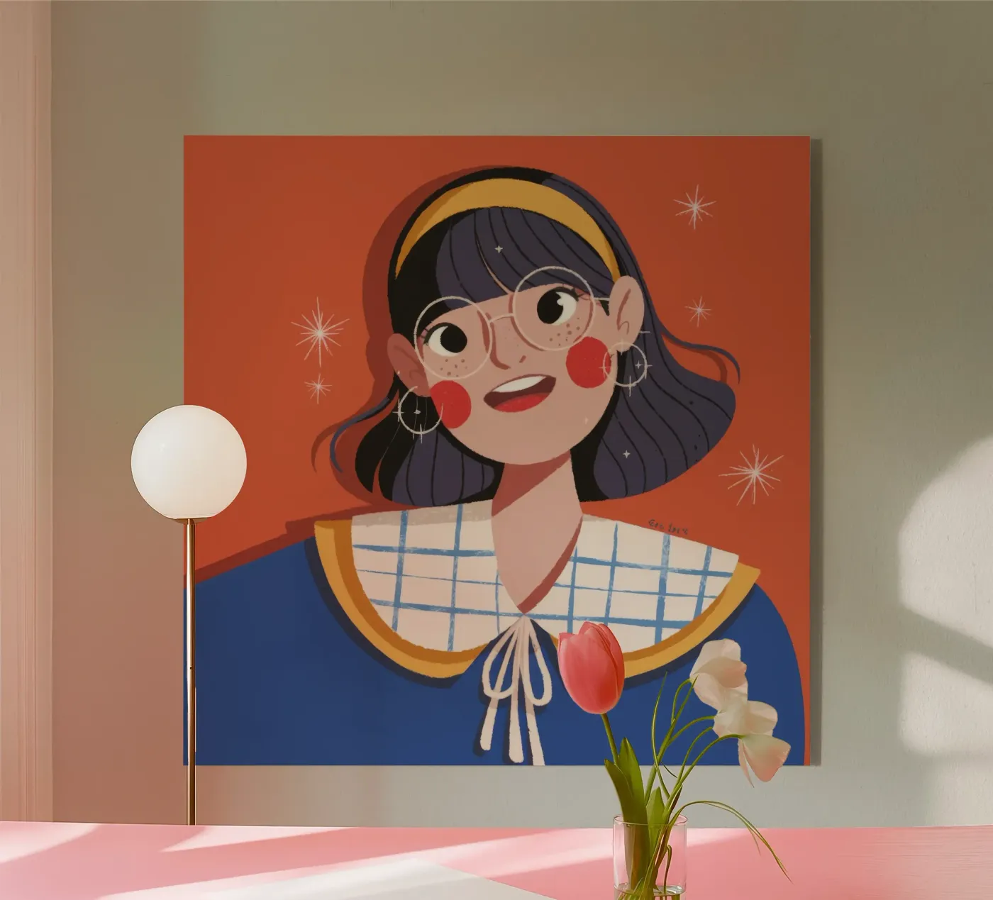 Retro Chic Charm plexiglass da Lumina Vision