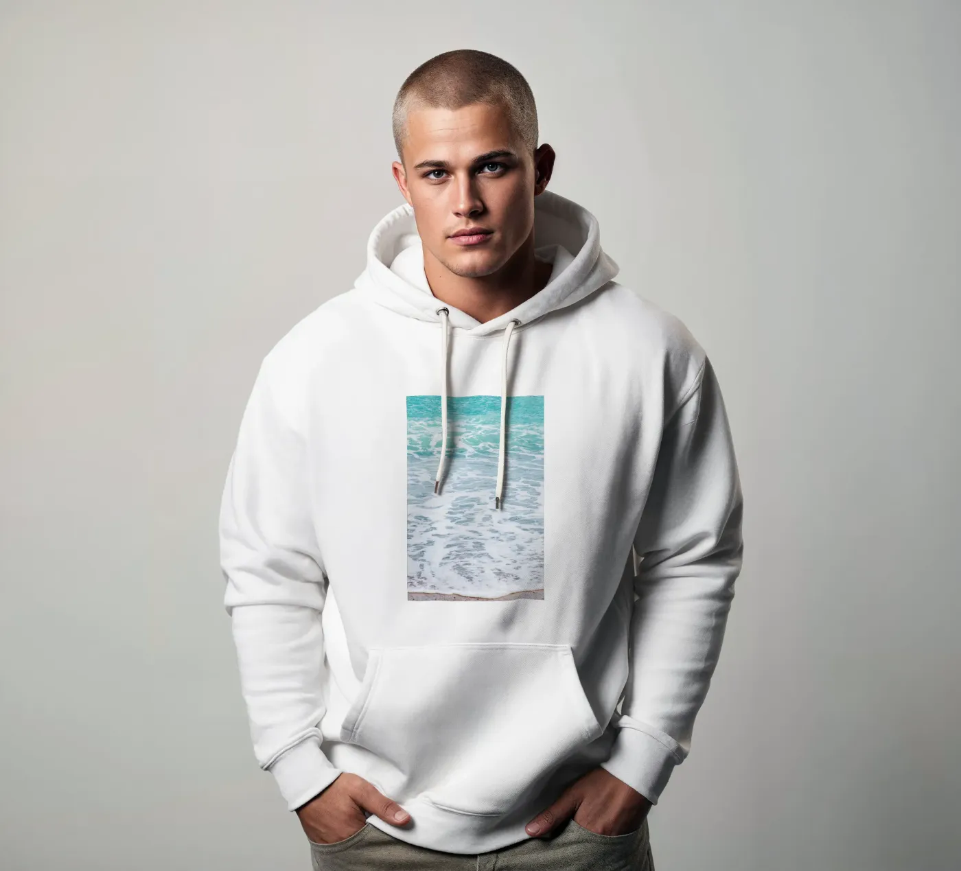 Waves hoodie by Magdalena Martin Photography