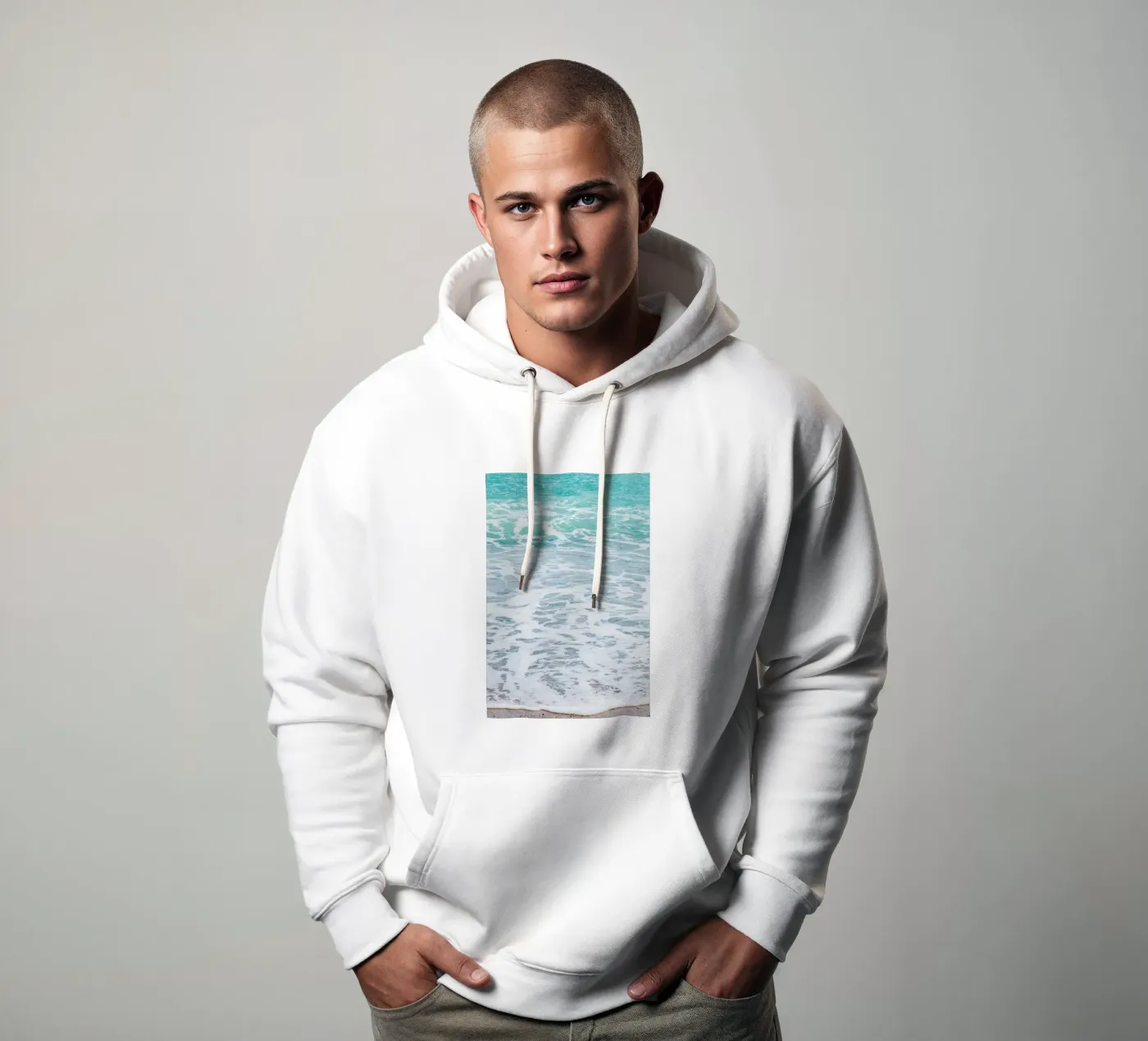 Waves hoodie by Magdalena Martin Photography