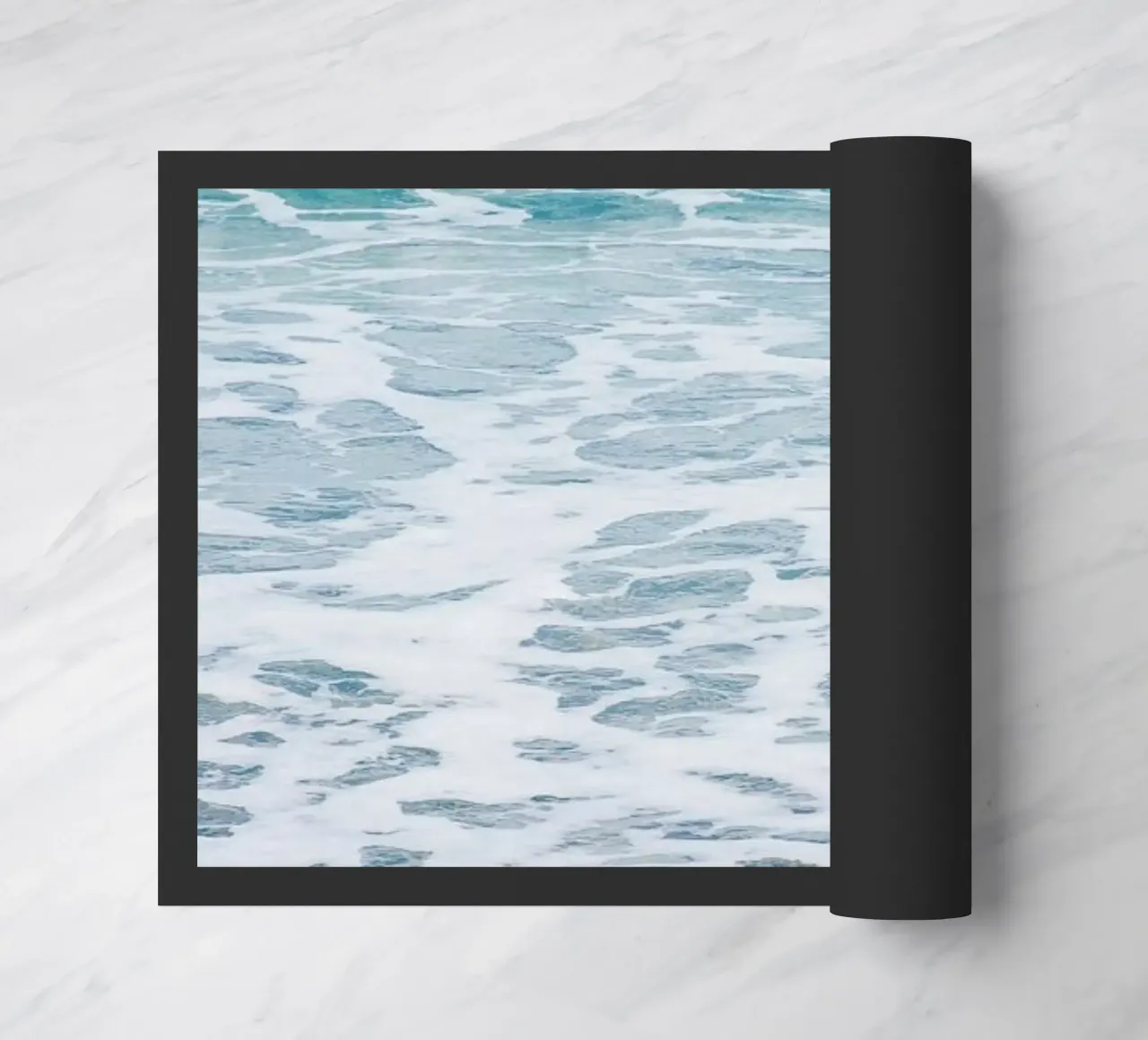 Waves doormat by Magdalena Martin Photography
