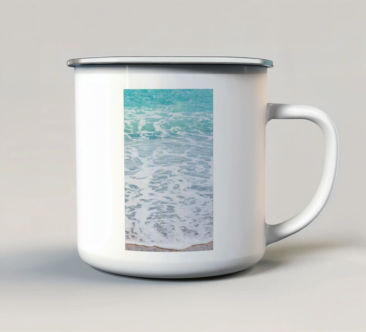 Waves tazza in smalto da Magdalena Martin Photography