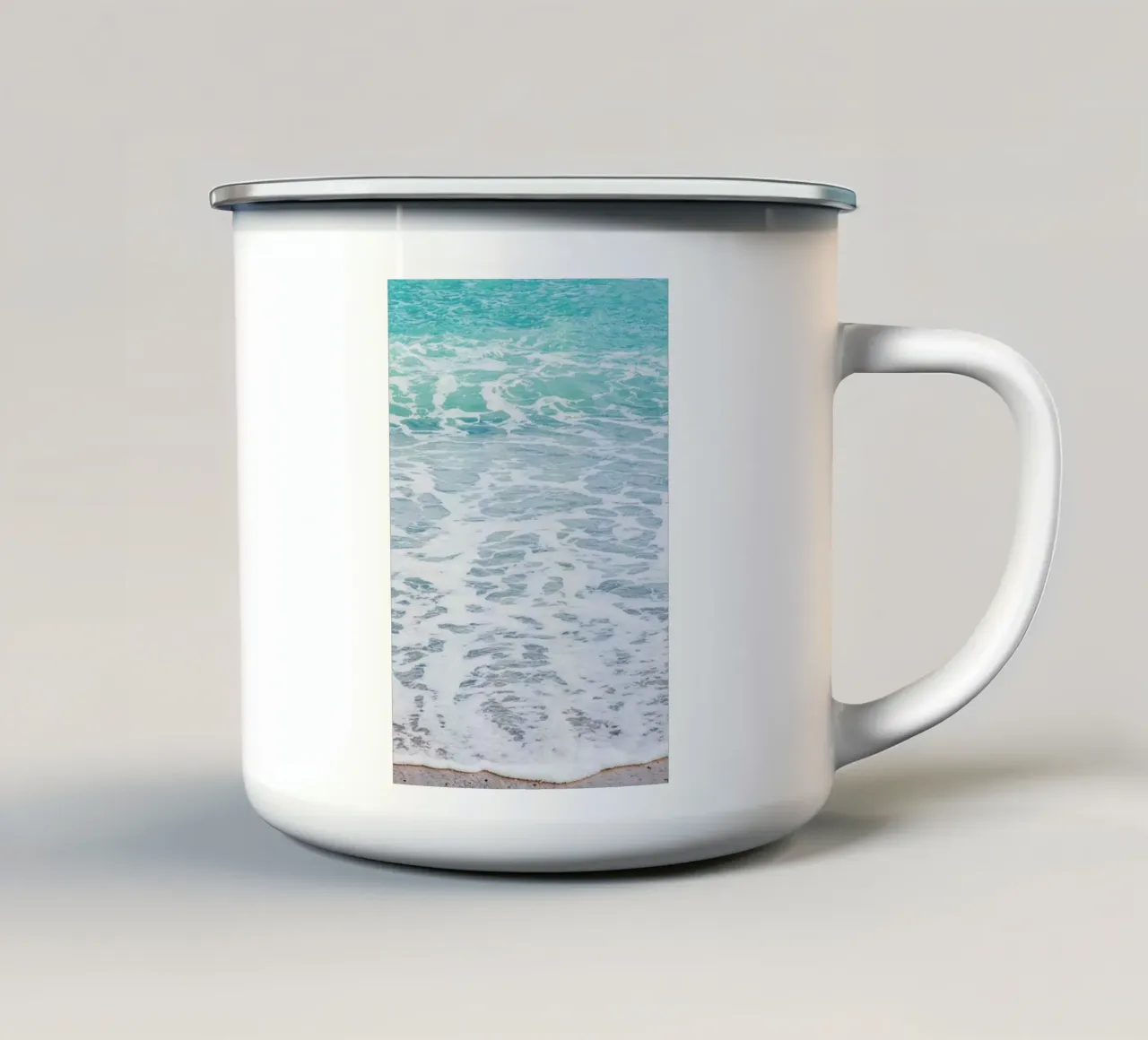 Waves tazza in smalto da Magdalena Martin Photography