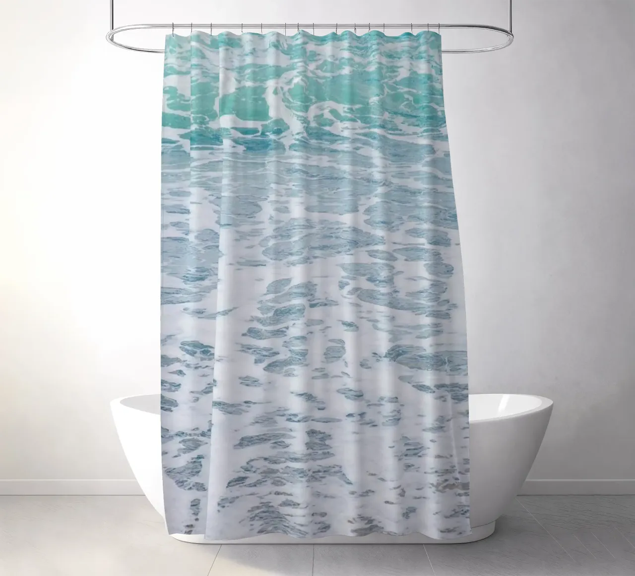 Waves Duschvorhang von Magdalena Martin Photography