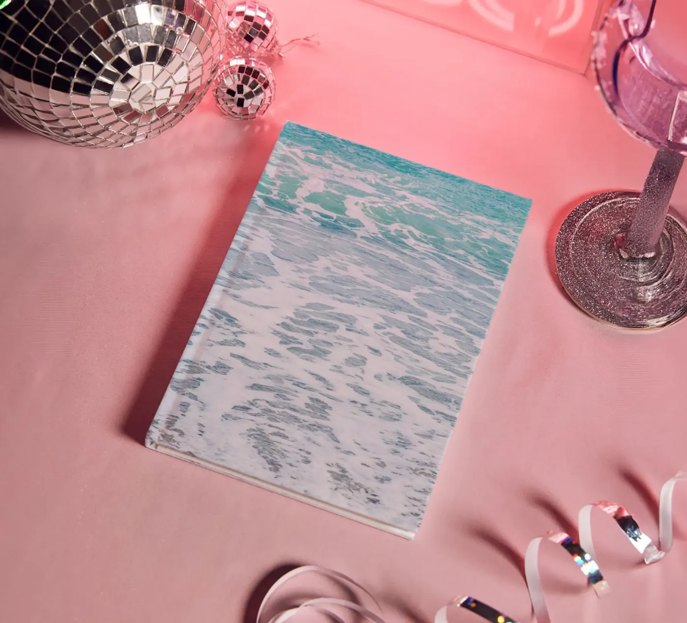 Waves notebook by Magdalena Martin Photography