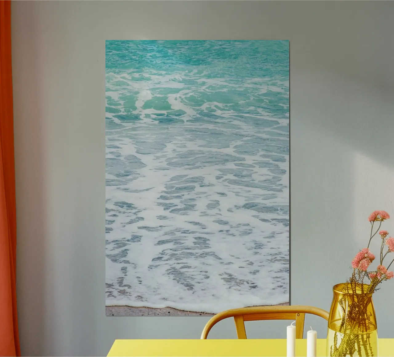 Waves poster con telaio in plastica da Magdalena Martin Photography