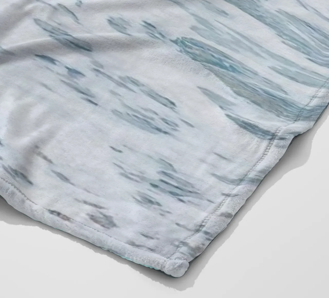 Waves plaid polaire de Magdalena Martin Photography
