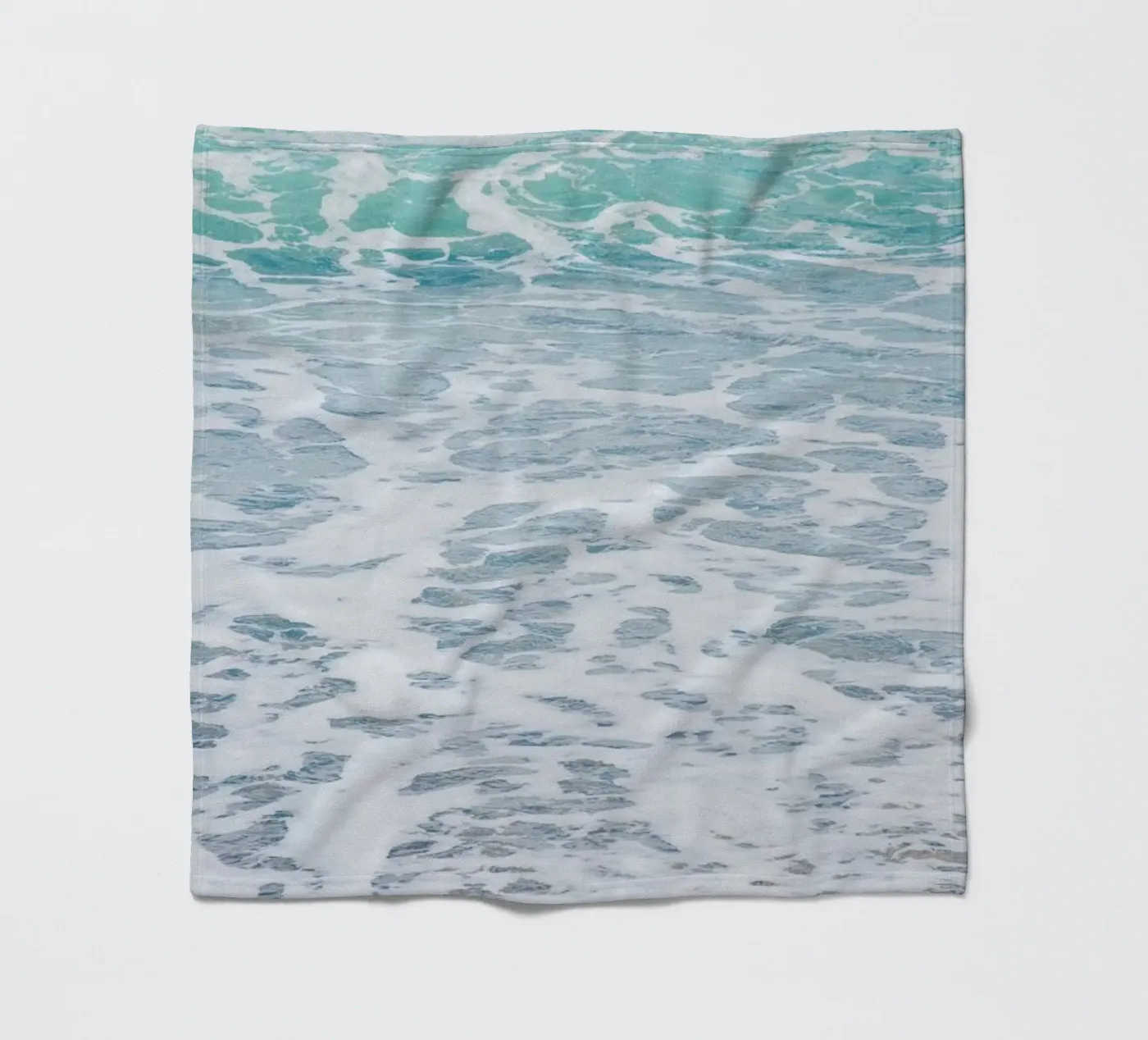 Waves fleece blanket by Magdalena Martin Photography