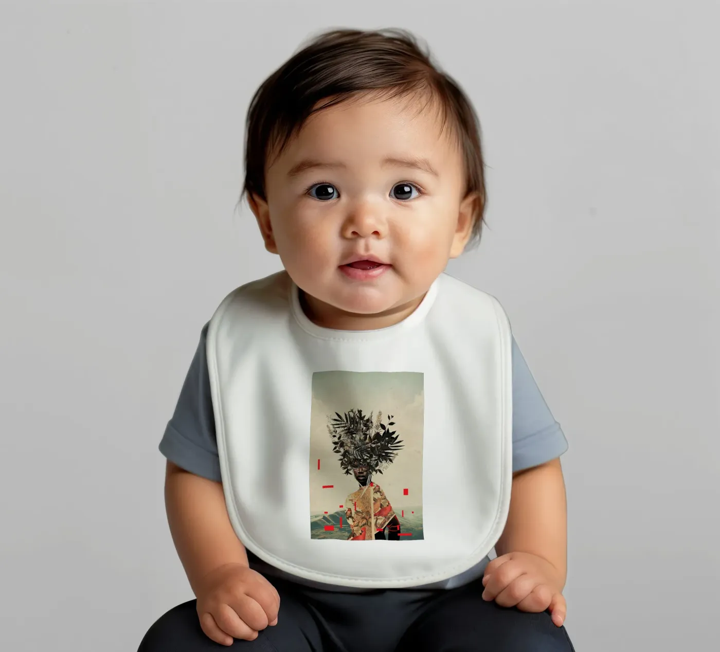 Perseverance baby slabbetje van Frank Moth