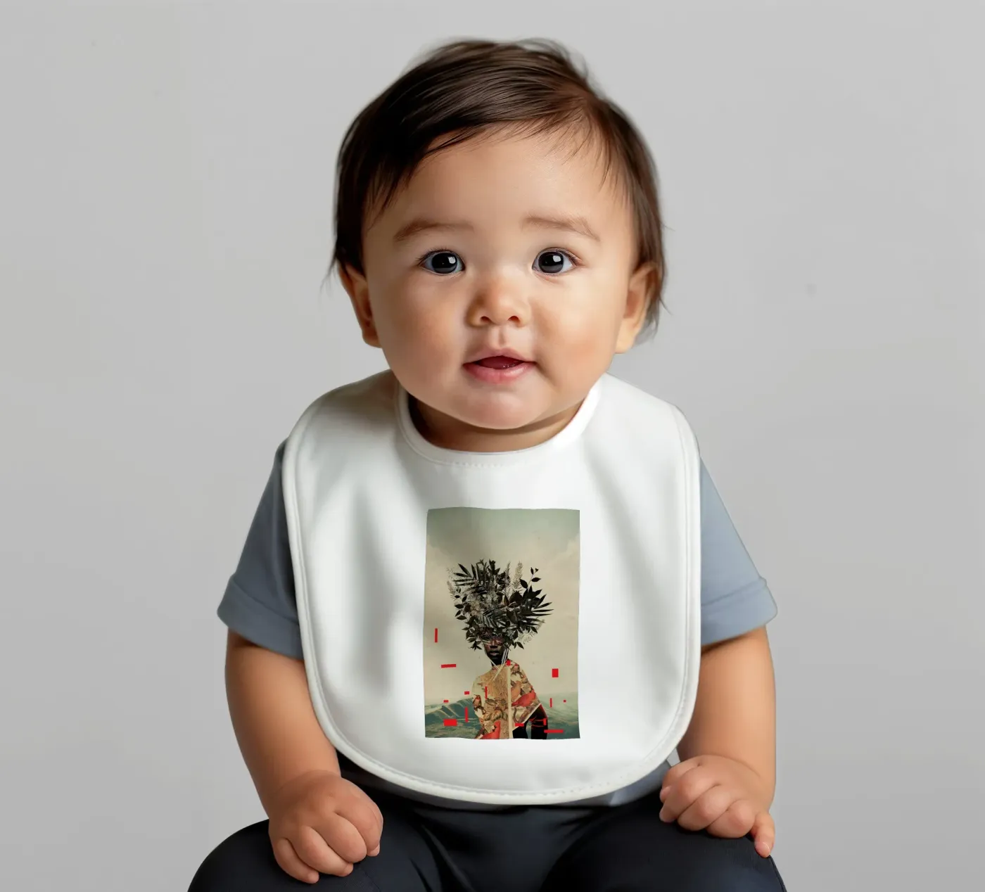Perseverance baby slabbetje van Frank Moth