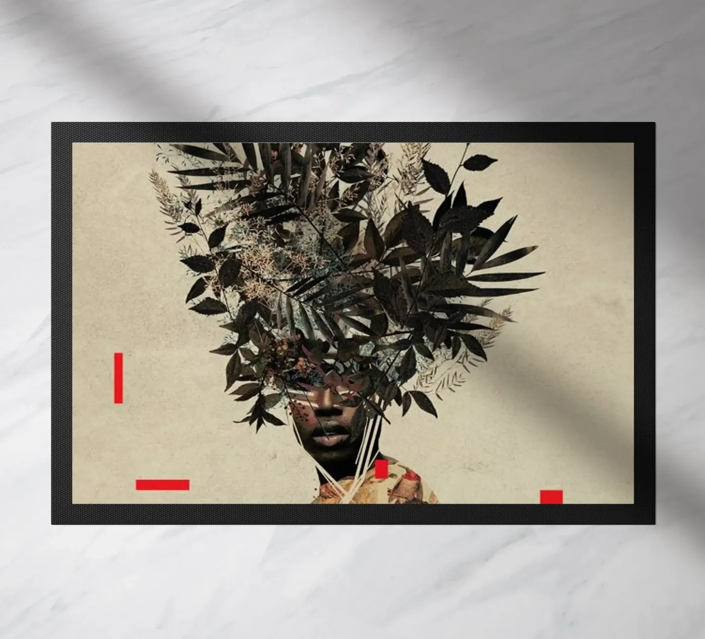 Perseverance doormat by Frank Moth