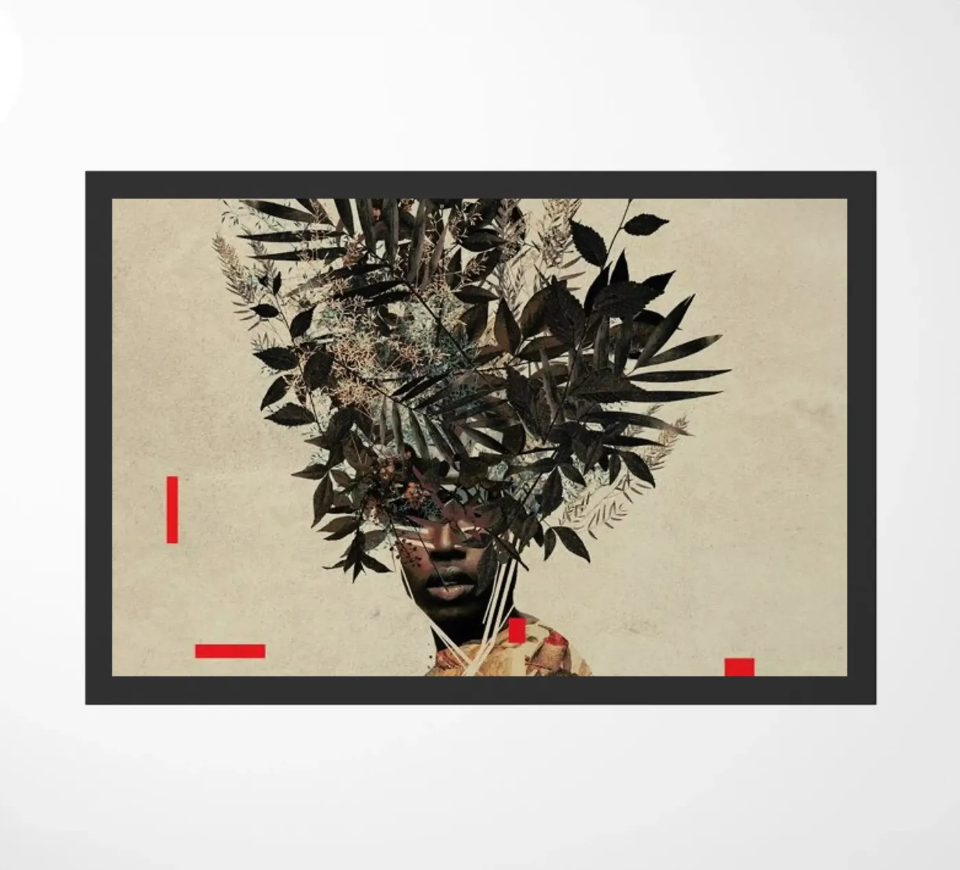 Perseverance doormat by Frank Moth