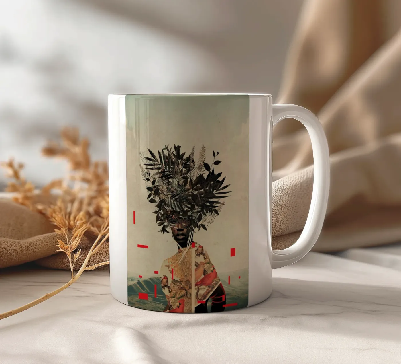 Perseverance ceramic mug by Frank Moth