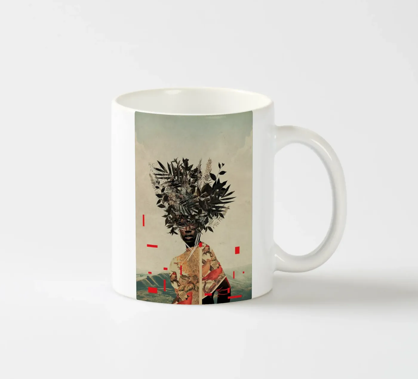 Perseverance ceramic mug by Frank Moth