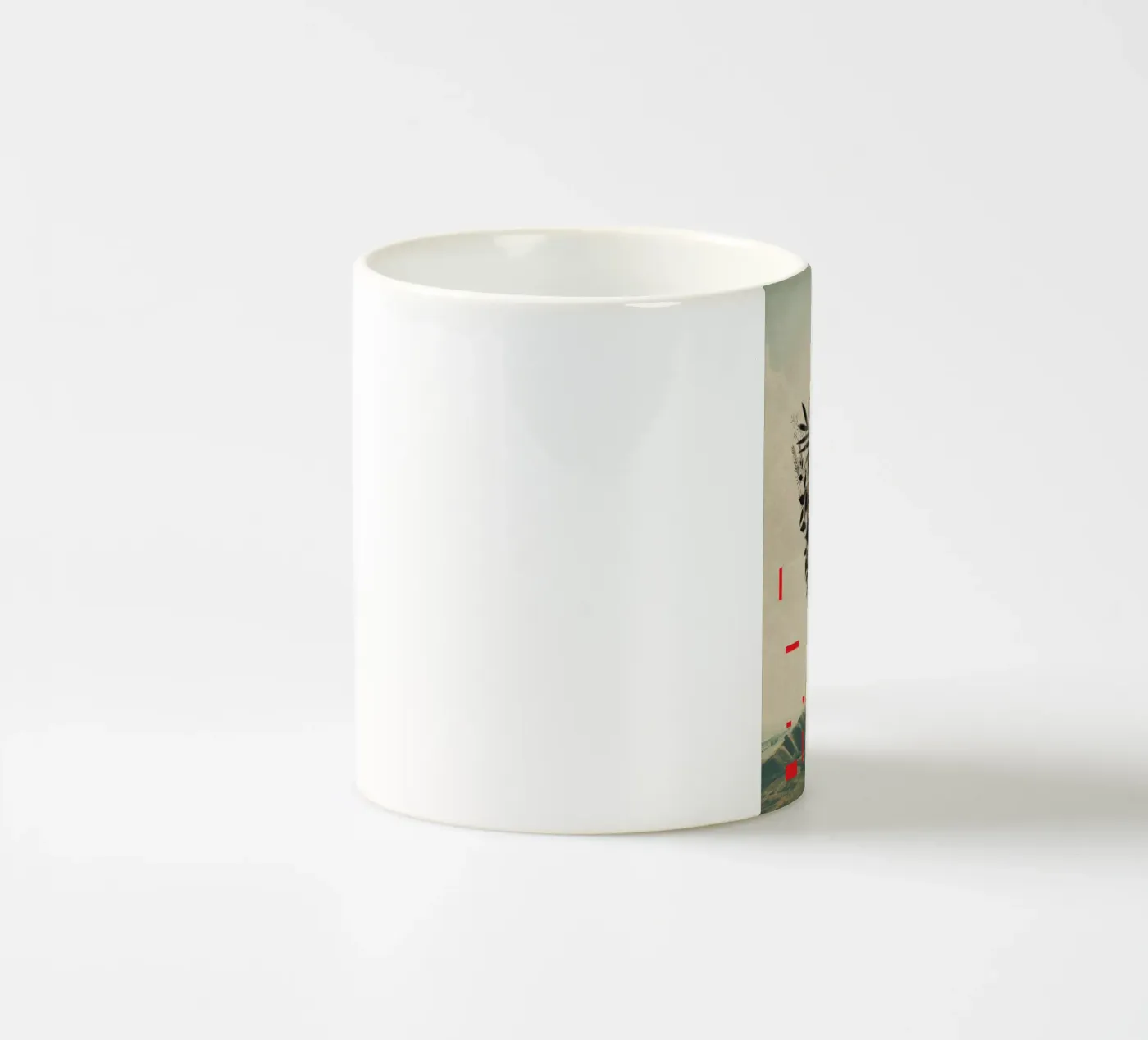 Perseverance ceramic mug by Frank Moth