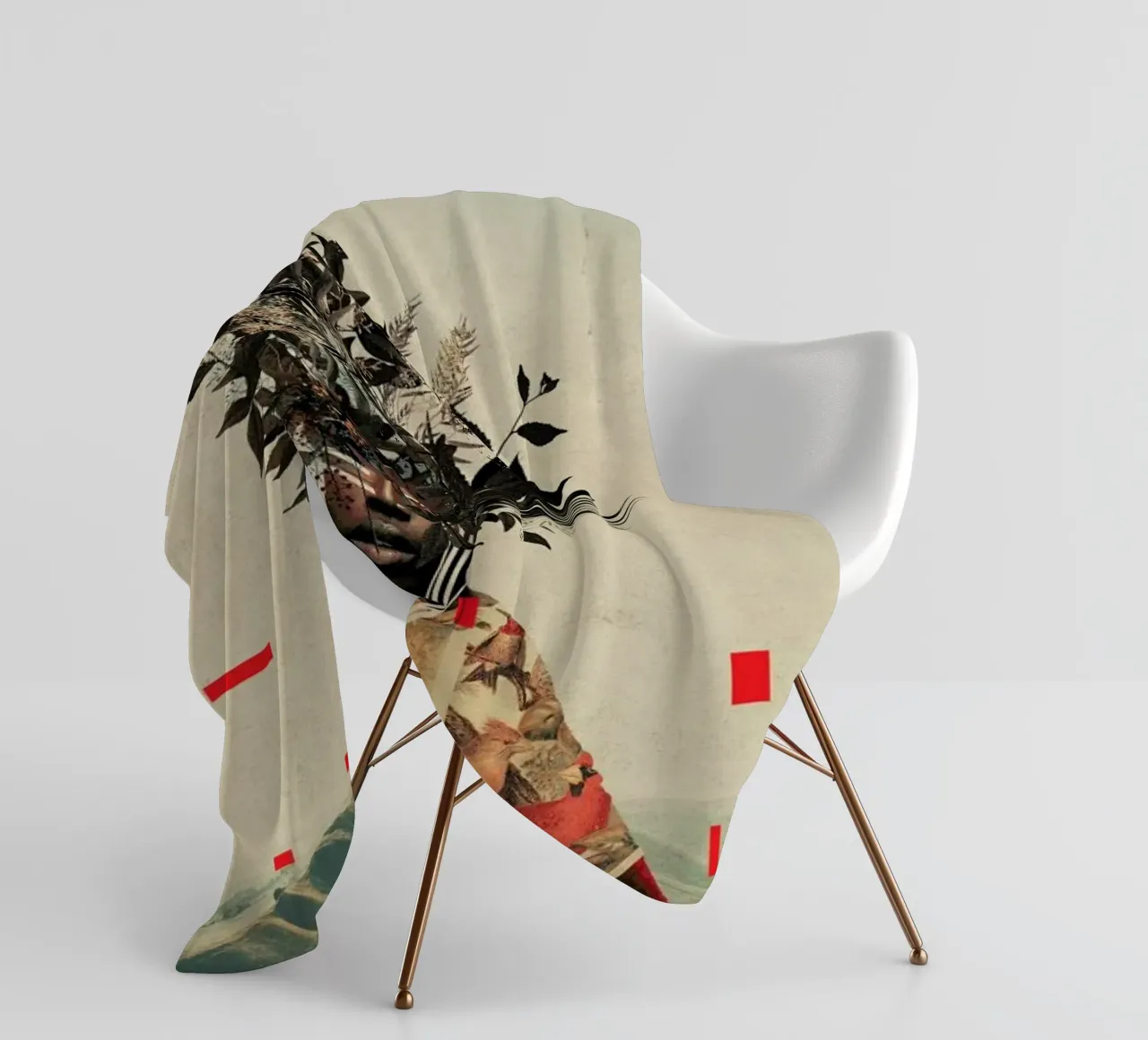 Perseverance Fleecedecke von Frank Moth