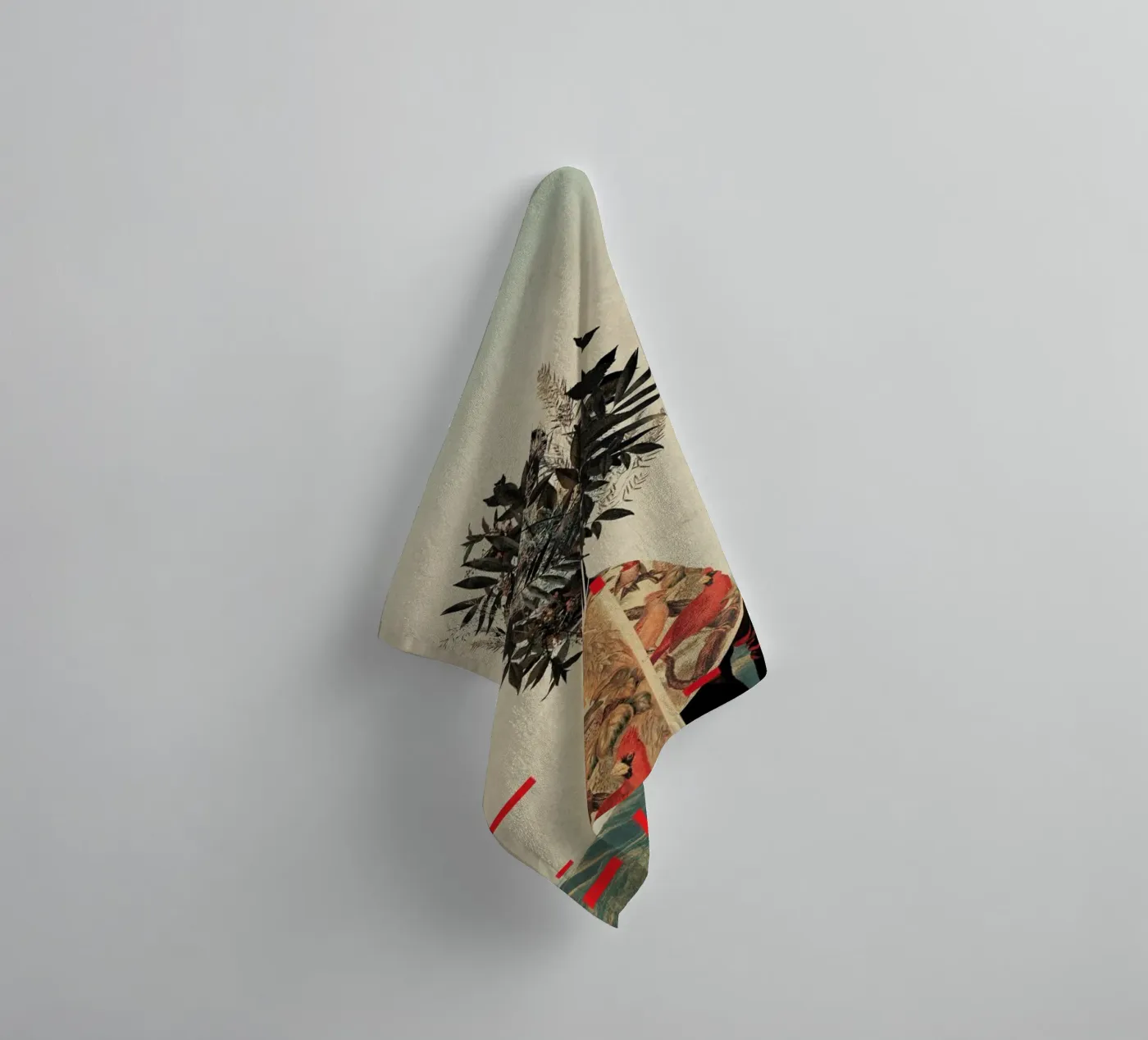 Perseverance towel by Frank Moth