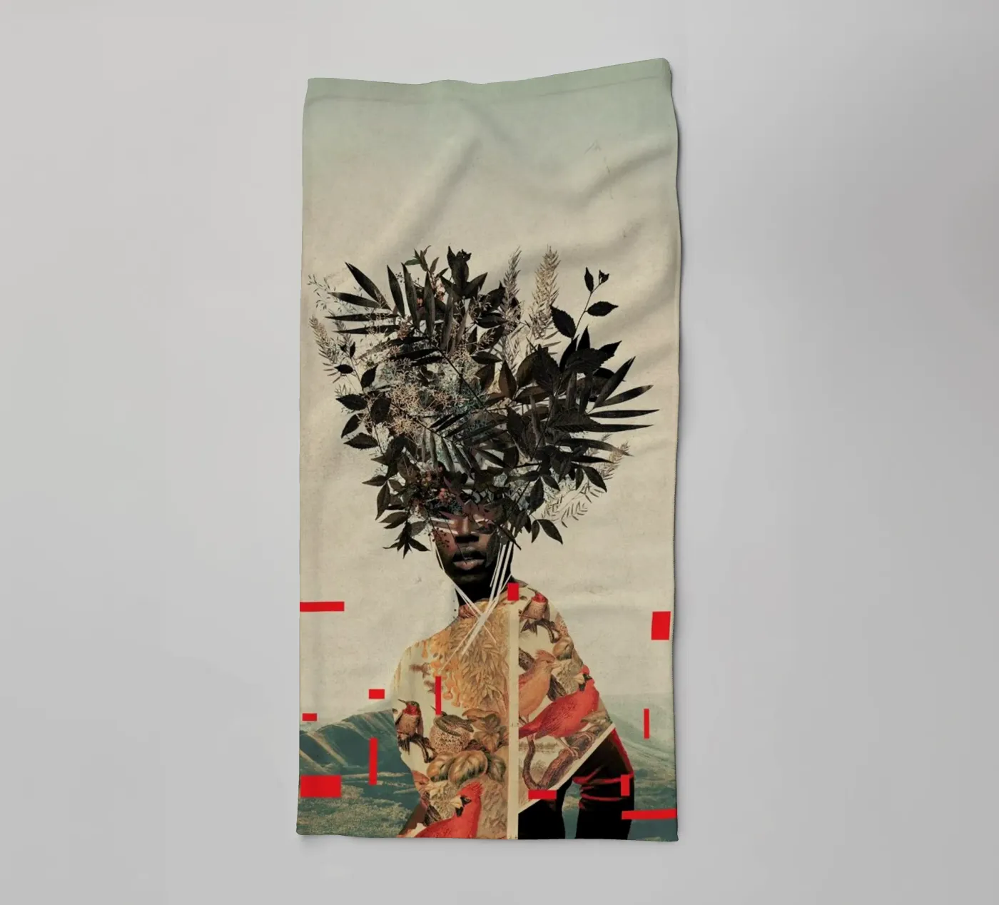 Perseverance towel by Frank Moth