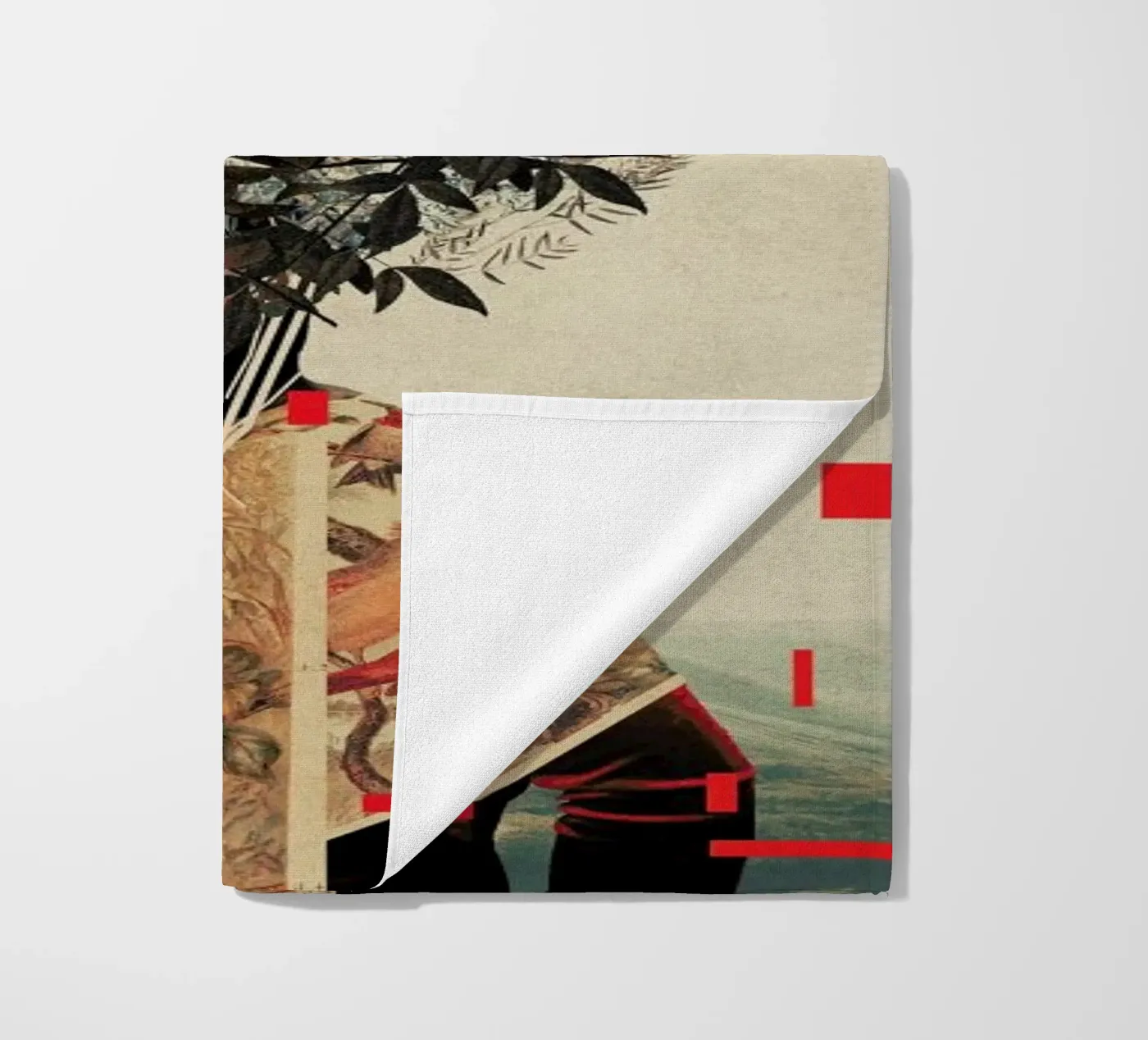 Perseverance beach towel by Frank Moth