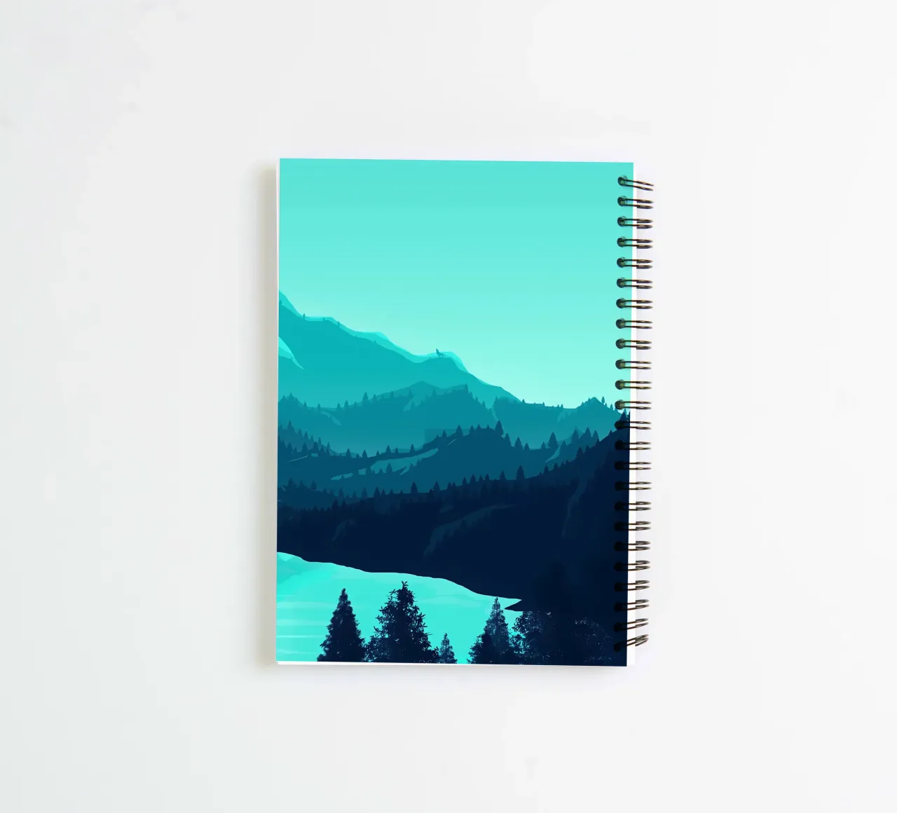 Landscaper spiral notebook by Bartosz Powalka