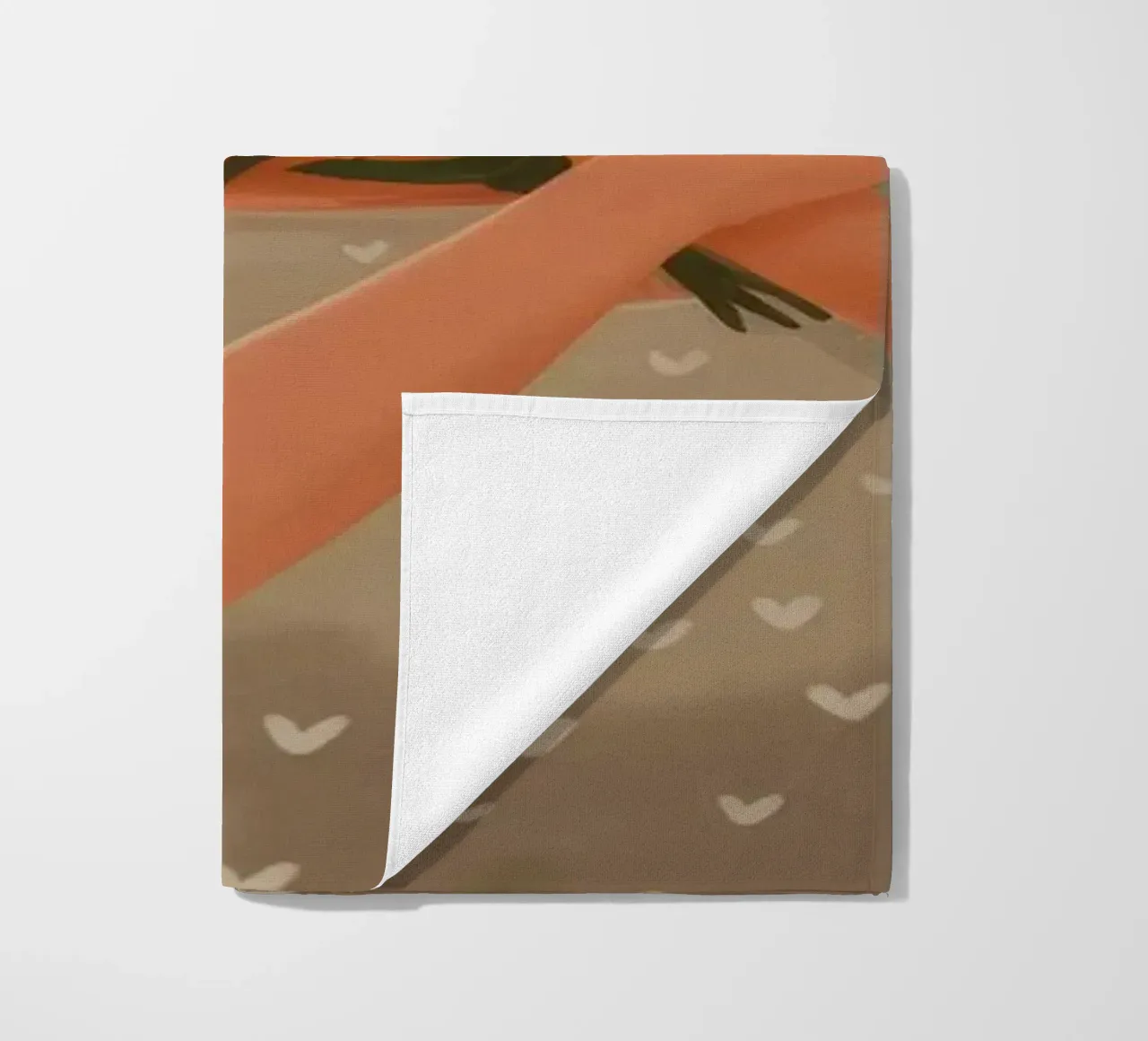 Ethereal Flower Grace beach towel by Lumina Vision