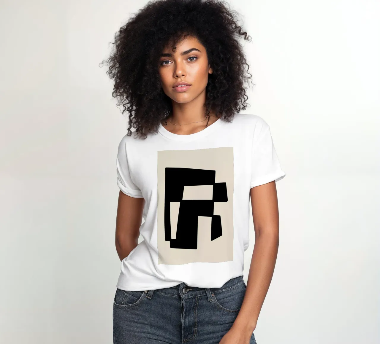 Structure t-shirt da donna da Graphite