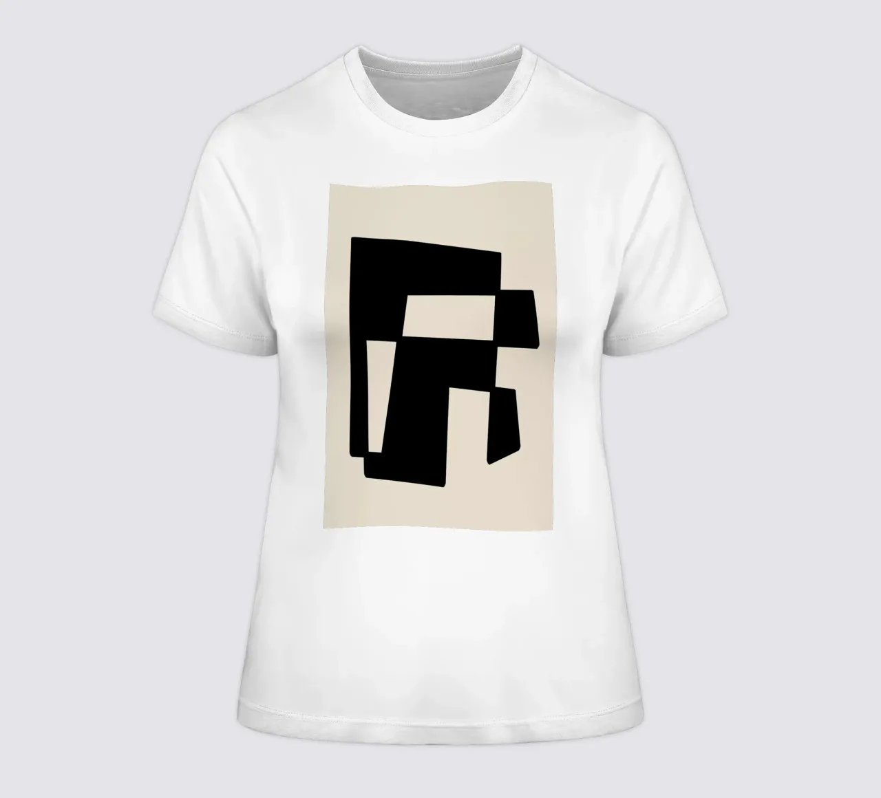 Structure t-shirt da donna da Graphite