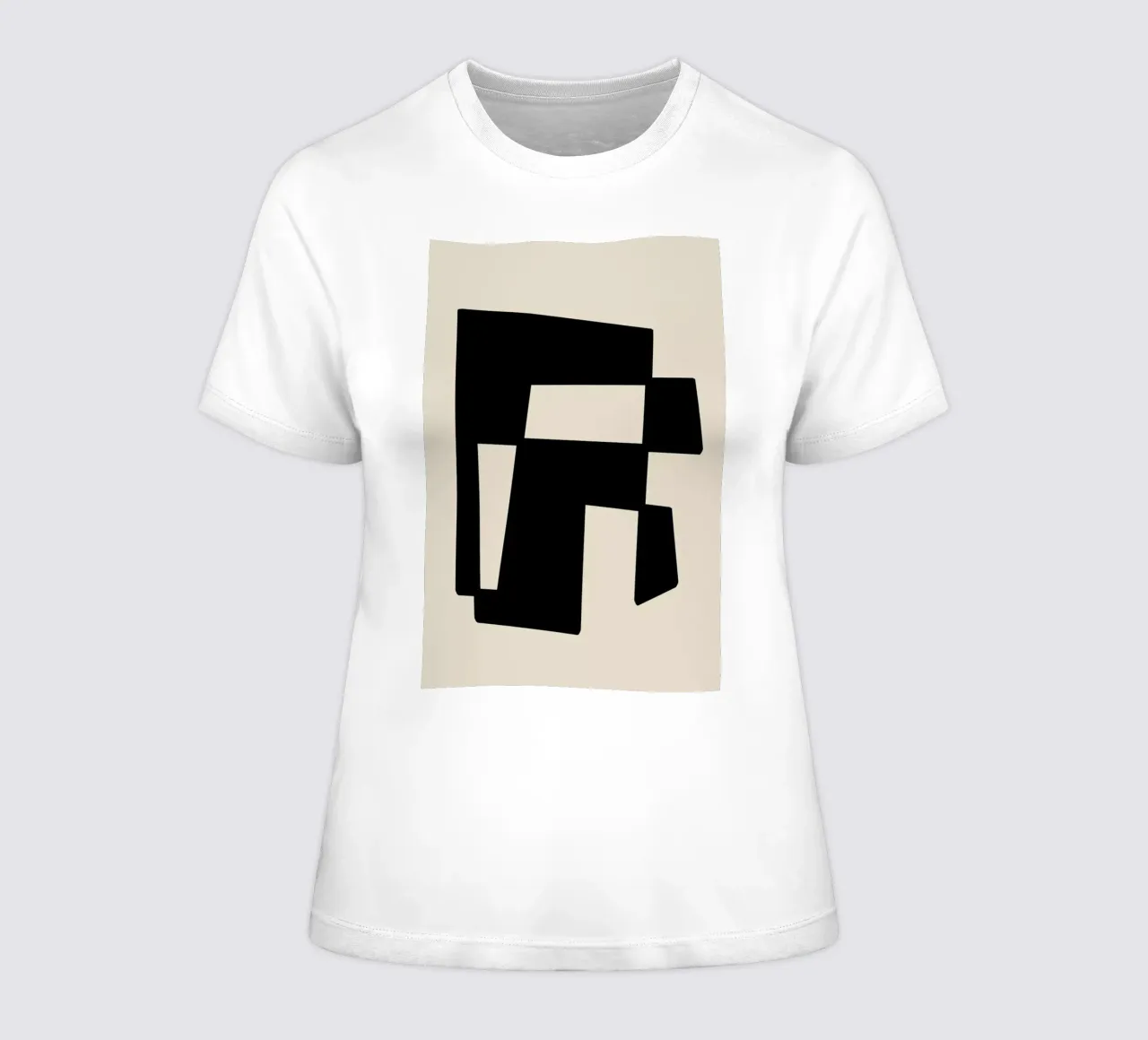 Structure t-shirt da donna da Graphite