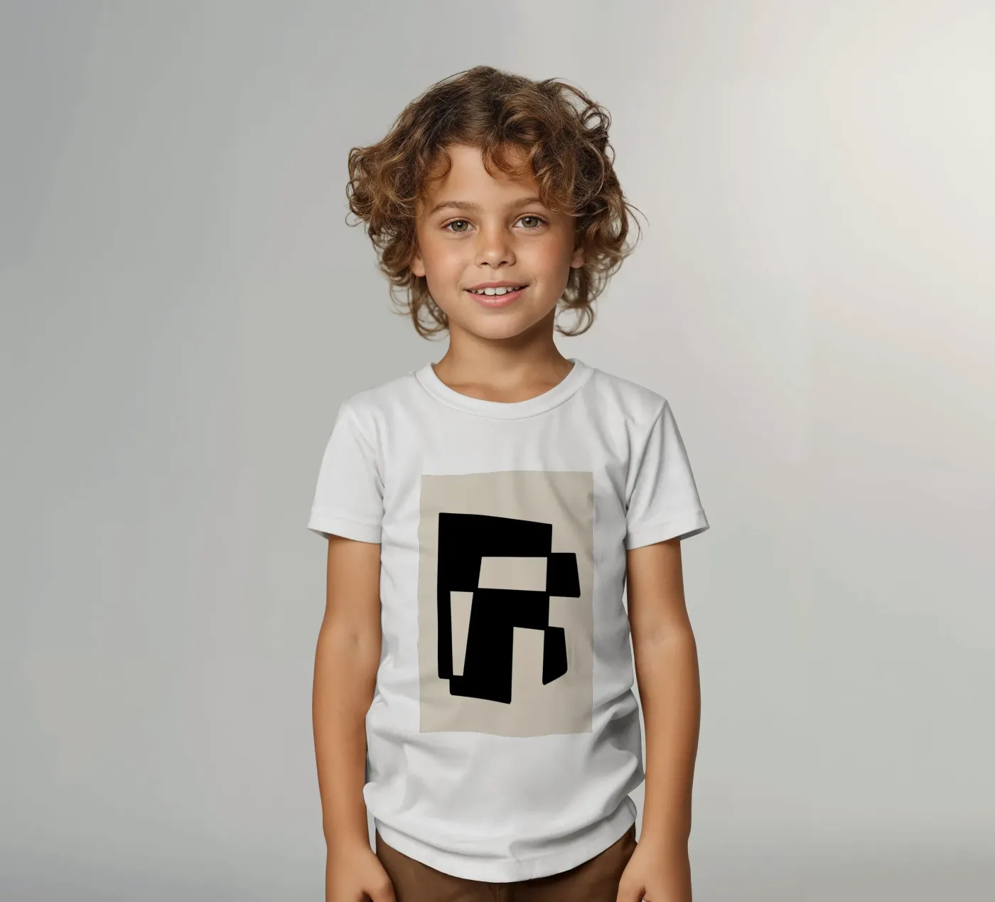 Structure t-shirt bambini da Graphite