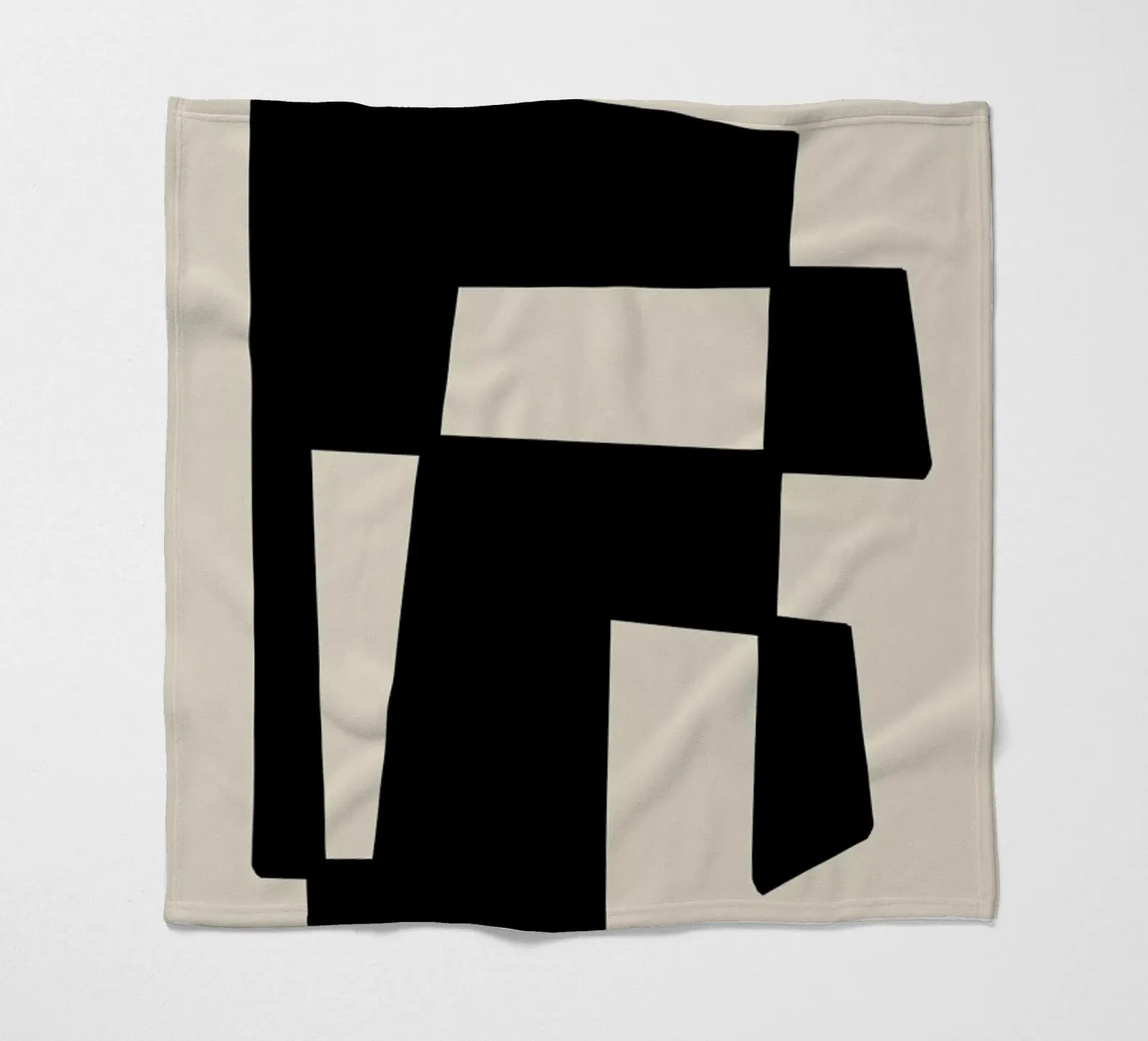 Structure fleecedeken van Graphite