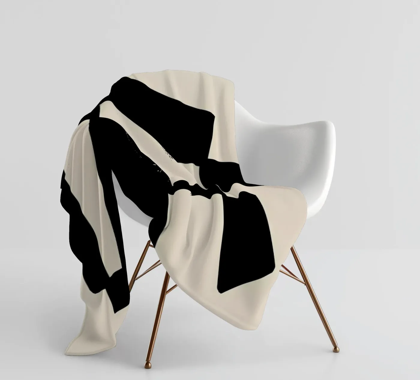 Structure plaid polaire de Graphite