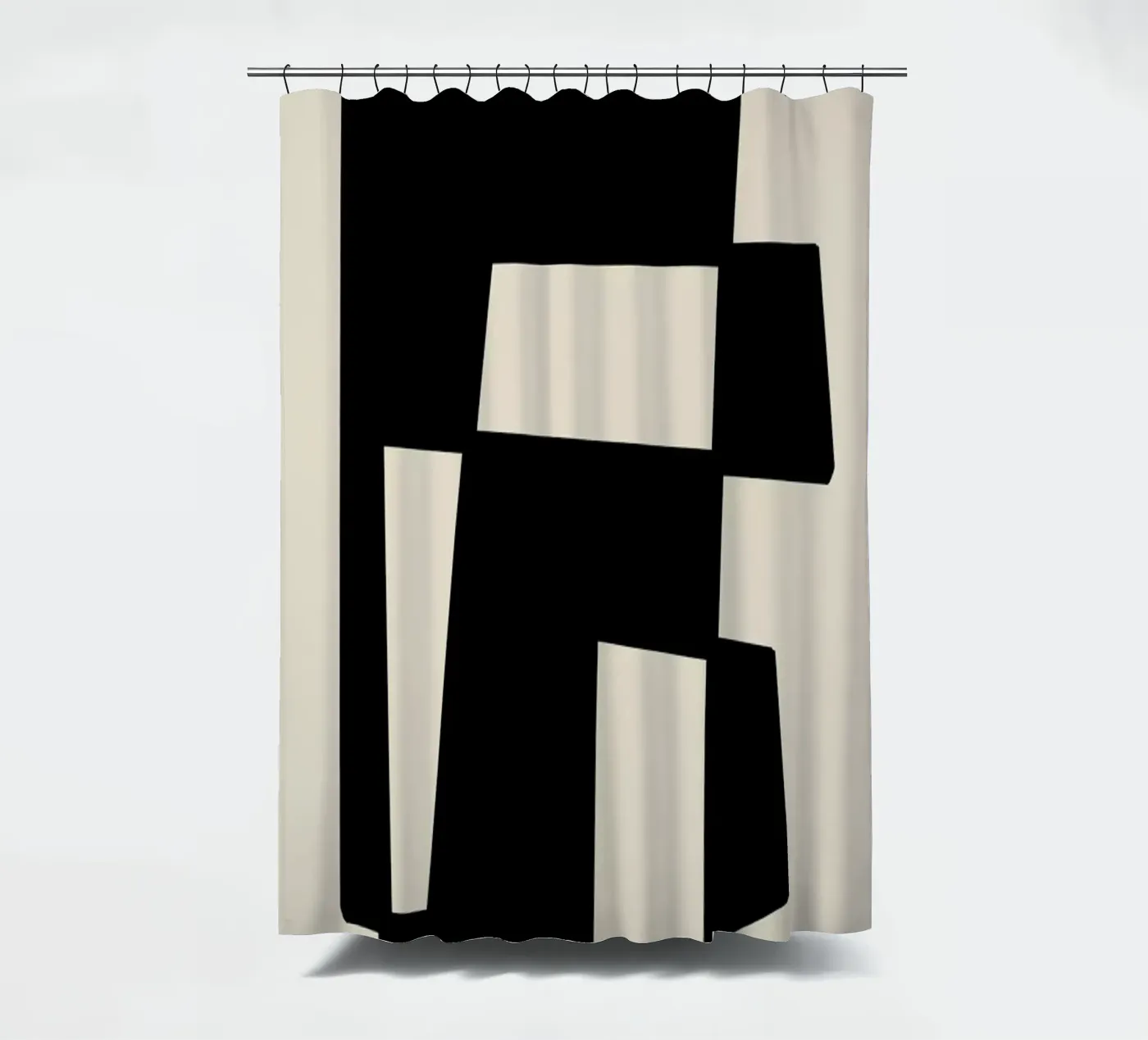 Structure rideau de douche de Graphite