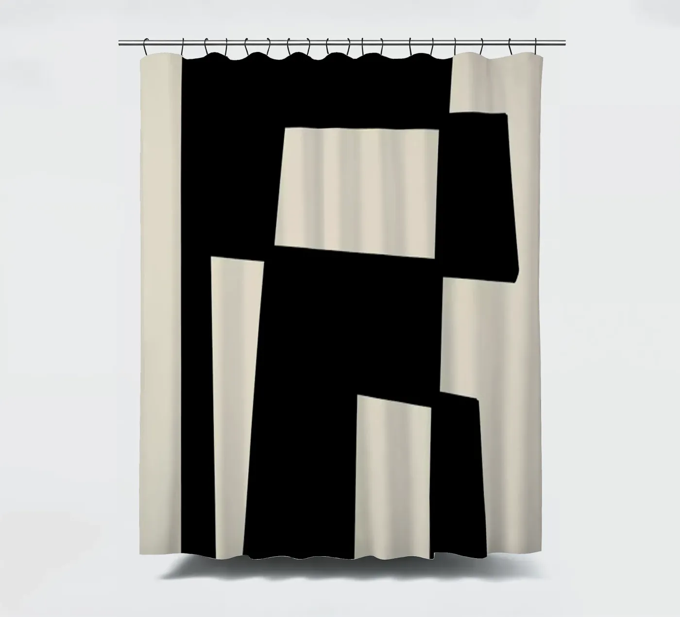 Structure rideau de douche de Graphite