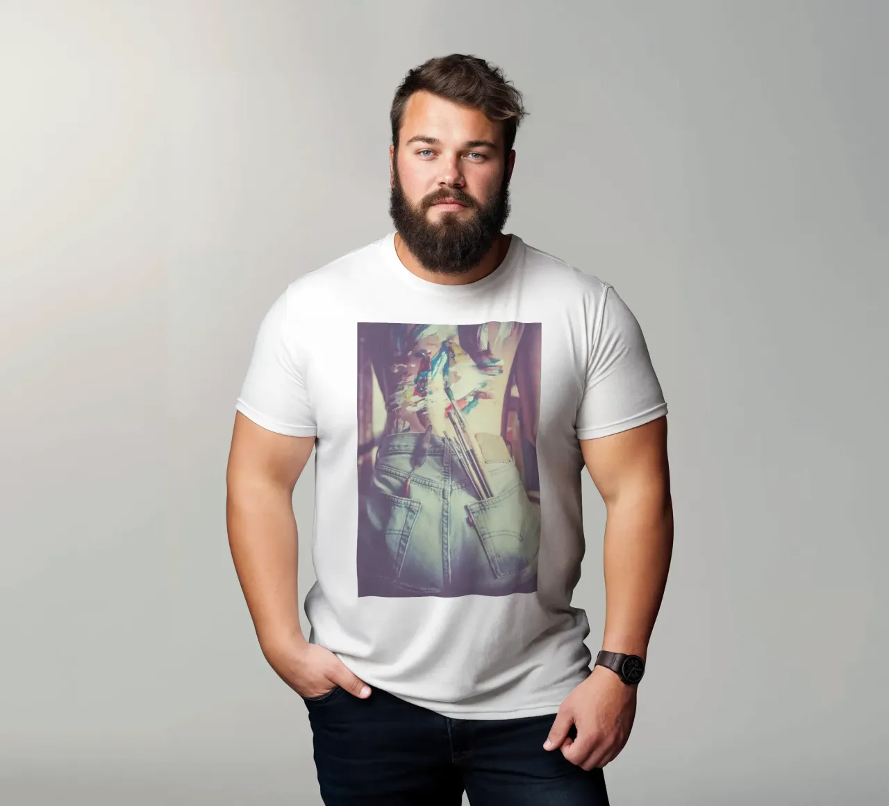 The Painter t-shirt da Magdalena Martin Photography