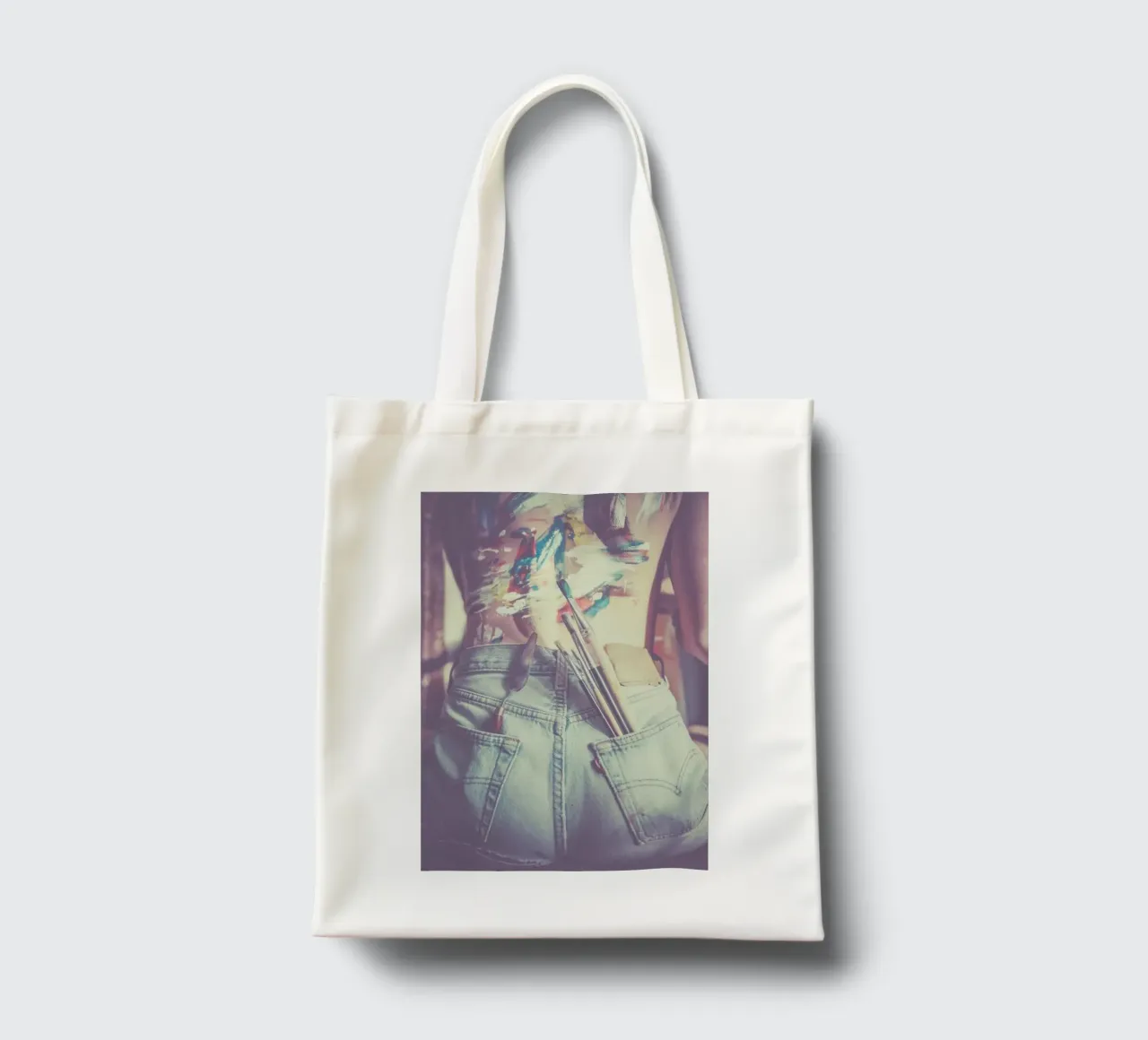 The Painter tote bag by Magdalena Martin Photography